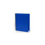 Caiet Mecanic 2 Inele - D25mm, Coperti Carton Plastifiat Pvc, A5, Aurora - Albastru