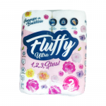 Pachet 2 Role Prosoape de Bucatarie Fluffy Ultra, 22x22 cm, 2 Straturi