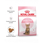 Royal Canin Kitten Sterilised hrana uscata pentru pisicute sterilizate cu varsta cuprinsa intre 4 si 12 luni 400 g