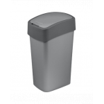 CURVER Coș de gunoi FLIP BIN 45 L argintiu/grafit
