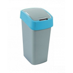 CURVER Coș de gunoi FLIP BIN 45 L argintiu/albastru