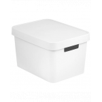 CURVER Coș cu capac INFINITY 17 L, alb