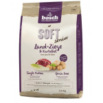 BOSCH Plus Senior Hrana uscata caini seniori sistem digestiv sensibil si/sau intolerante alimentare, cu capra si cartofi 1 kg