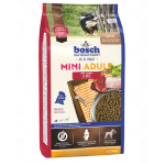 BOSCH Mini Adult Hrana uscata caini adulti de talie mica, cu miel si orez 1 kg