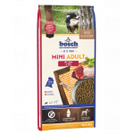 BOSCH Mini Adult Hrana uscata caini adulti de talie mica, cu miel si orez 15 kg