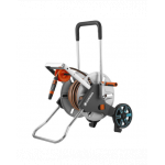 GARDENA Carucior cu furtun pentru gradina AquaRoll M Easy Metal