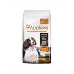 APPLAWS Dog Adult Small&amp;Medium hrana uscata pentru caini de talie mica si medie, cu pui 7,5 kg