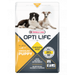 VERSELE-LAGA Opti Life Puppy Medium hrana uscata pentru caini juniori de talie medie, cu pasari de curte 12,5 kg
