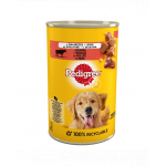 PEDIGREE Adult cu vită în aspic 400 g x 24