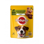 PEDIGREE Hrana umeda pentru caini adulti, carne de miel si ficat in aspic, set 24 x 100 gr