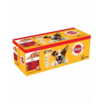 PEDIGREE Adult plicuri in aspic pentru caini 40x100g arome mixte vita, pui, miel, pasare
