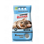 Benek Super Compact Blue nisip pentru litiera 5 L