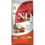 FARMINA N&amp;D Quinoa Adult Cat Skin&amp;Coat Hrana uscata pisici cu intoleranta alimentara, cu hering și cocos 5 kg