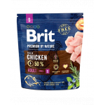 BRIT Premium By Nature Adult Small S Hrana uscata pentru caini adulti de talie mica, cu pui 1 kg