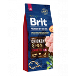 BRIT Premium By Nature Senior Large Extra Large L+XL Hrana uscata pentru caini senior de talie mare si foarte mare, cu pui 15 kg