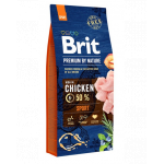 BRIT Premium By Nature Sport hrana uscata pentru caini cu aport ridicat de energie 15 kg