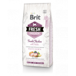 BRIT Fresh Puppy Hrana uscata catei, cu pui si cartofi 12 kg
