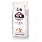 BRIT Fresh Puppy Hrana uscat catei, cu pui si cartofi 2,5 kg