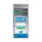 FARMINA Vet Life Dog Hypoallergenic Egg&amp;Rice 12 kg dieta caini cu alergii, ou si orez
