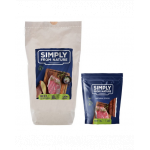 SIMPLY FROM NATURE SET hrana pentru caini coapta la cuptor, cu vita 1,2 kg + recompense cu vita 7 buc.