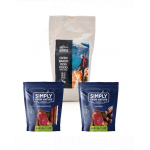 SIMPLY FROM NATURE Hrana uscata coapta in cuptor, caprioara 1,2 kg + recompense naturale pentru caini