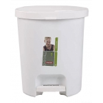 CURVER Cos gunoi cu pedala 15 L alb