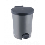 CURVER Cos gunoi cu pedala 15 L gri-argintiu