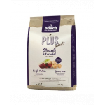 BOSCH Plus Hrana uscata cu strut &amp; cartofi pentru cainii junior cu intolerante alimentare 25 kg (2 x 12,5 kg)