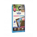 BOSCH Hrana uscata pentru caini junior de talie medie15 kg + recompense cu carne iepure si ceai verde 300 g
