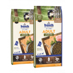 BOSCH Adult Hrana uscata pentru caini adulti, cu pasare si mei 30 kg (2 x 15 kg)