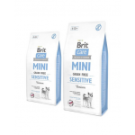 BRIT Care Dog Mini Grain Free Sensitive hrana uscata caini adulti de talie mica, cu vanat 14 kg (2 x 7 kg)