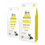 BRIT Care Grain Free Mini Adult Lamb Hrana uscata pentru caini adulti de talie mica si foarte mica, cu mie 14 kg (2 x 7 kg)