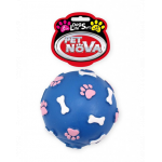 PET NOVA DOG LIFE STYLE Minge pentru caini, albastru, 9cm