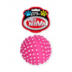 PET NOVA DOG LIFE STYLE Mingea arici pentru caini, roz, 6,5 cm