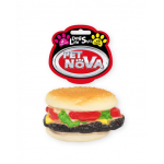 PET NOVA DOG LIFE STYLE Hamburger jucarie pentru caini 9cm