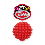 PET NOVA DOG LIFE STYLE Jucarie arici pentru caini, 6,5 cm, rosu