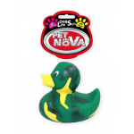 PET NOVA DOG LIFE STYLE Jucarie rata pentru caine, 7cm, verde