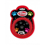 PET NOVA DOG LIFE STYLE Jucarie pentru caini Ringo Dental 12,5cm, rosu, aroma de menta