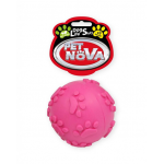 PET NOVA DOG LIFE STYLE Ball Jucarie cu sunet, roz, aroma de menta, 6cm