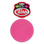 PET NOVA DOG LIFE STYLE Frisbee pentru caine 18cm, roz, aroma de menta