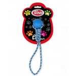 PET NOVA DOG LIFE STYLE MInge cu sfoara pentru caini, albastru, aroma de menta, 40cm