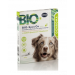 PESS BIO Spot-on picaturi protectie anti-capuse, purici pentru caini medii/marii 4x2 g cu ulei de muscata si dimeticona