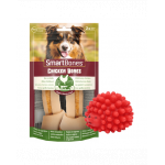 SMART BONES Medium Recompense caini talie medie, cu pui si legume x 2 + minge GRATIS