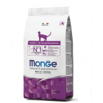 MONGE Cat Adult hrană uscată pentru pisici adulte, cu pui 1.5 kg