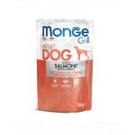 MONGE Grill hrană umedă pentru câini, cu somon 100g