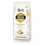 BRIT Fresh Adult Great Life hrana uscata caini adulti, pui si cartofi 24 kg (2 x 12 kg)