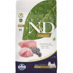 FARMINA N&amp;D Adult Mini Lamb&amp;Blueberry hrana uscata caini adulti de talie mica, miel si afine 800 g