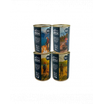 SIMPLY FROM NATURE Hrana umeda pentru caini Mix 4 arome 4 x 400g
