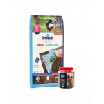 BOSCH Hrana uscata pentru caini junior de talie mica 15 kg + recompense cu carne de iepure si ceai verde 300 g