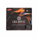 Set 24 Creioane Colorate Daco, Cutie Metalica, 36 Culori